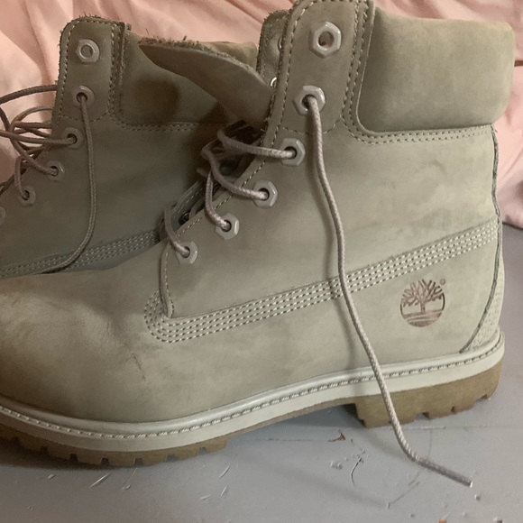 Timberland grey size 9 women’s boots - Picture 3 of 4